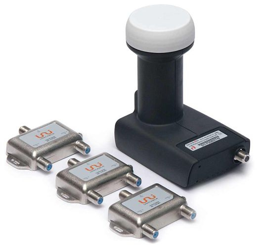 Satellite converter UNICABLE QUAD Inverto IDLP40UNIQD+S 0,2 dB PRO