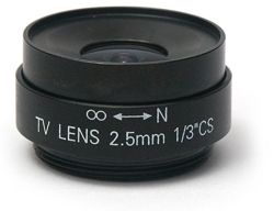 CCTV Lens: JENSEN 2.5 mm F2.0 